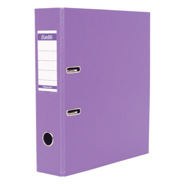 Bantex file lever arch a4 pp 70mm bantex lilac