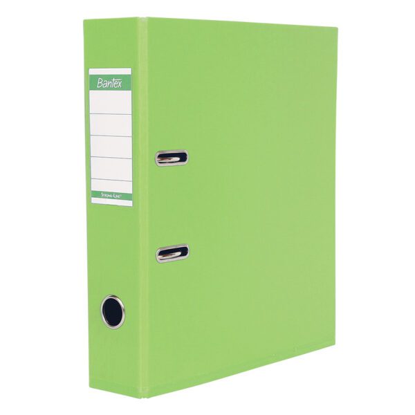 Bantex file lever arch a4 pp 70mm bantex lime green