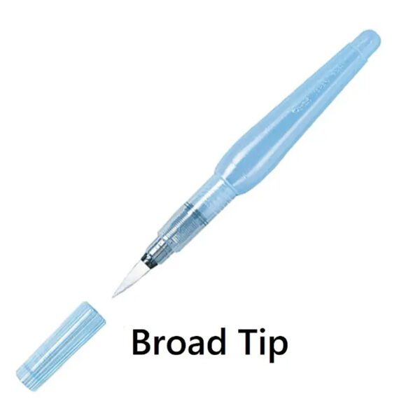 Pentel pen brush dual-metallic violet/metallic blue
