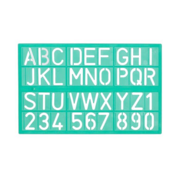 Penflex stencil lettering set 4pk