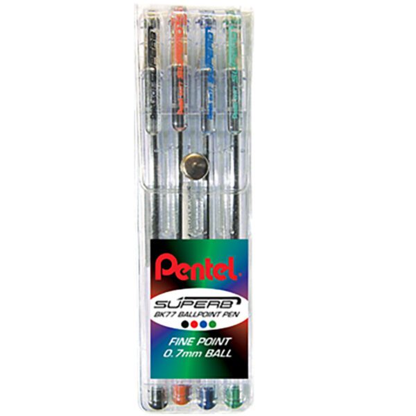 Pentel pen bpn m 1.0 feel-it grip pink