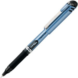 Pentel pen gel rbl 0.8 hybrid grip blue