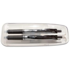 Pentel pen set energel gift set rbl/pcl black