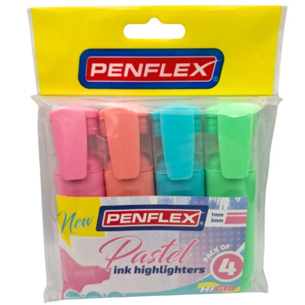 Penflex highlighter pastel higlo pink