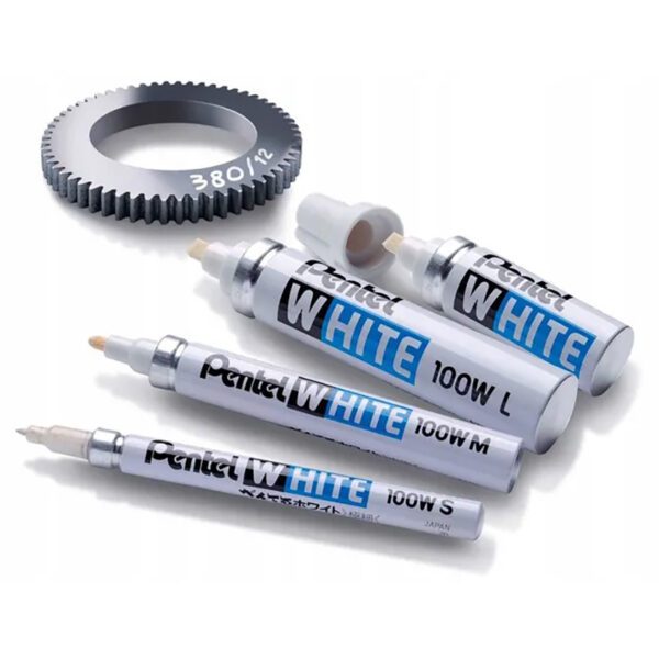 Pentel marker paint f x100ws white