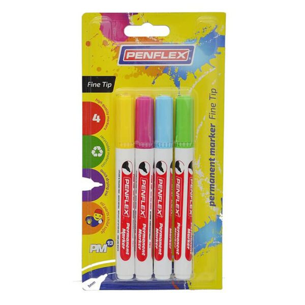 Penflex marker perm bullet f pm13 red