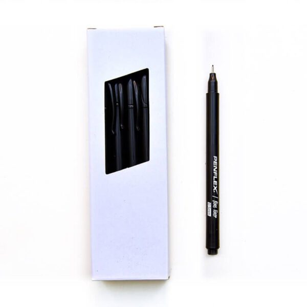 Penflex pen fineliner stick yellow