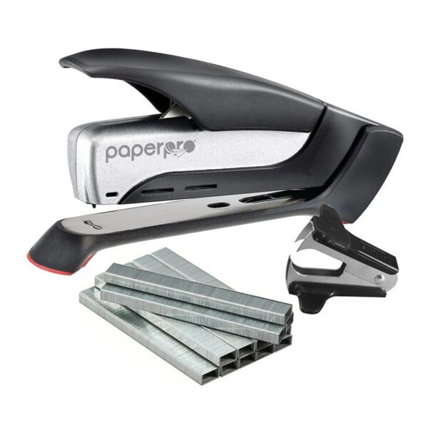 Paperpro stapler f/s metal prodigy silver