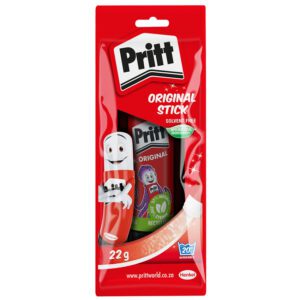 Pritt adhesive glue stick 22g crd