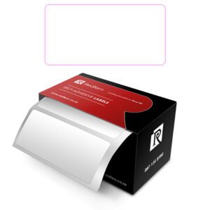 Redfern label address redfern 100x50 white
