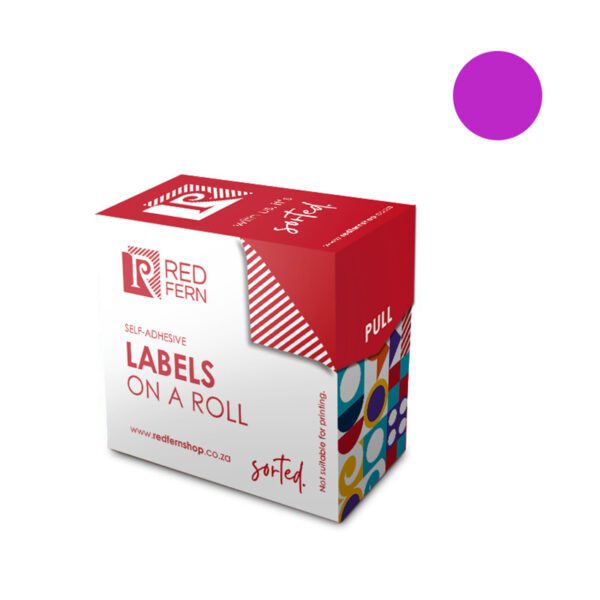 Redfern label colour box c10 redfern purple