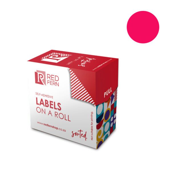 Redfern label colour box c10 redfern flu pink