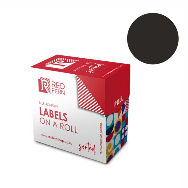 Redfern label colour box c19 redfern black