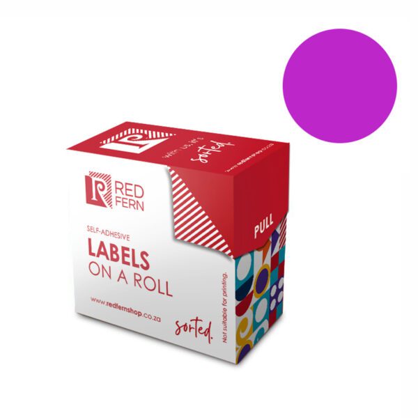 Redfern label colour box c19 redfern purple