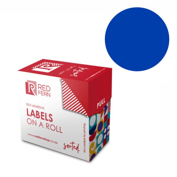 Redfern label colour box c25 redfern dark blue