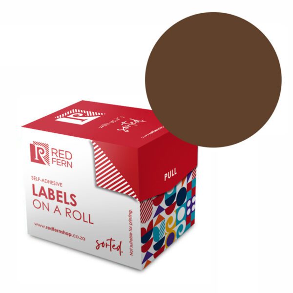 Redfern label colour box c32 redfern brown