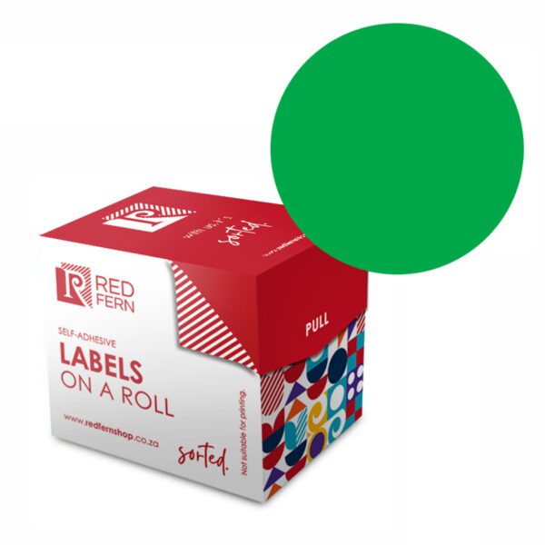 Redfern label colour box c32 redfern green