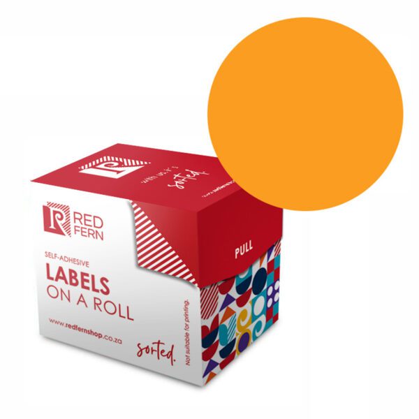 Redfern label colour box c32 redfern orange