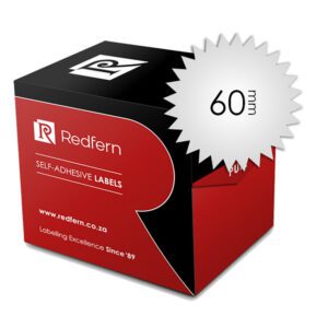 Redfern label notorial seal box n60 silver