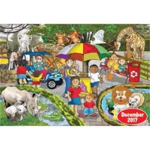 Rgs puzzle 12 piece zoo
