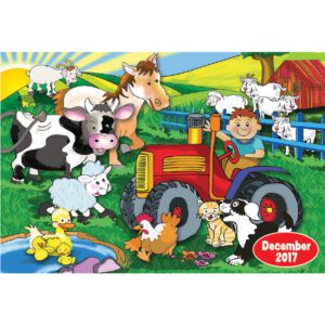 Rgs puzzle 15 piece farm number 2