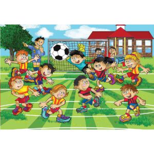 Rgs puzzle 18 piece soccer