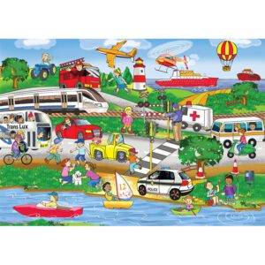Rgs puzzle 24 piece transport