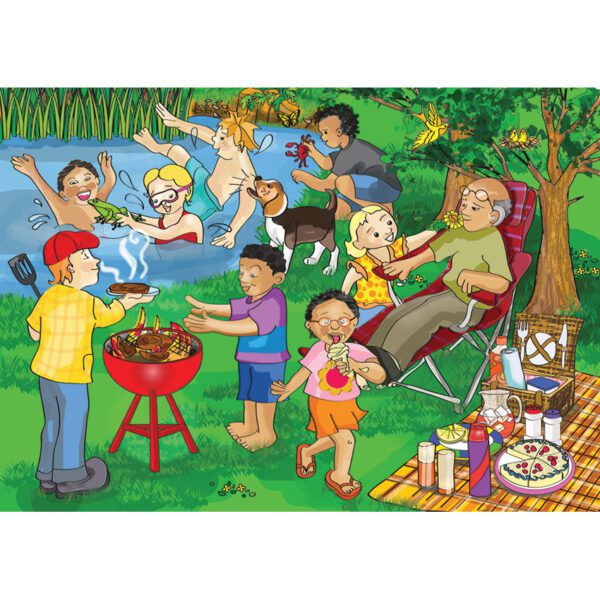 Rgs puzzle 36 piece my senses