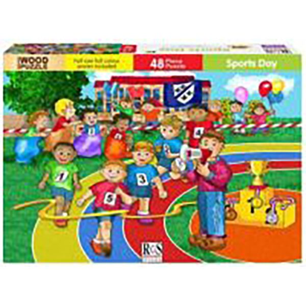 Rgs puzzle 48 piece sports day