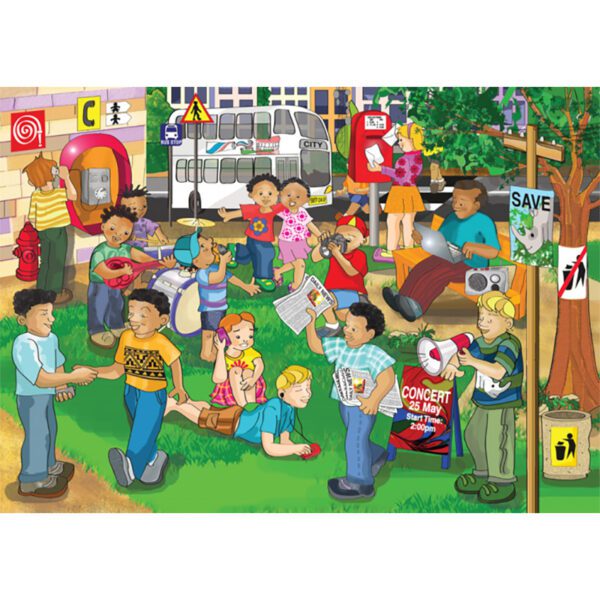 Rgs puzzle 48 piece communication