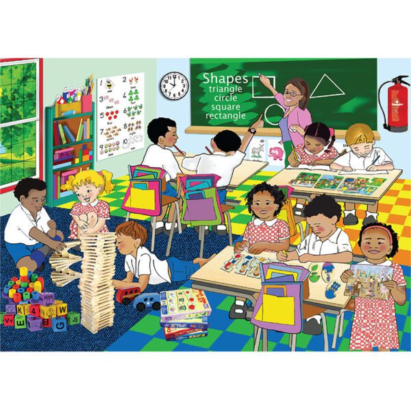 Rgs puzzle 50 piece classroom