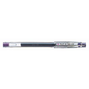 Pilot pen gel needle point 0.4 g-tec black