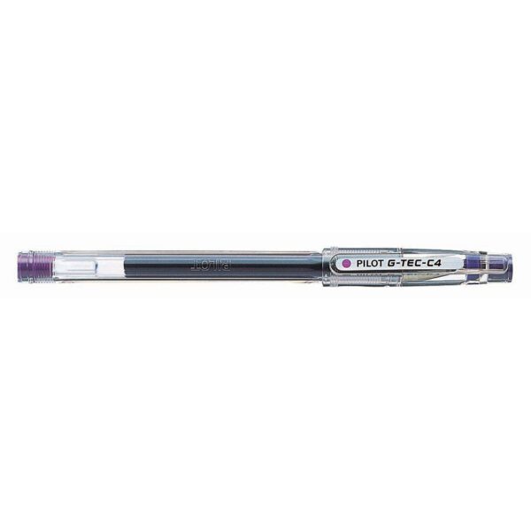 Pilot pen gel needle point 0.4 g-tec black