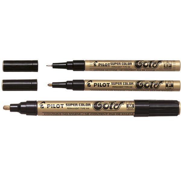 Pilot marker paint b super color gold