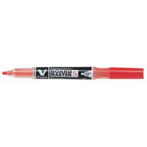 Pilot marker w/brd bullet uf v-board master red