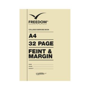 Freedom book college exercise a4 sc 32pg f/m