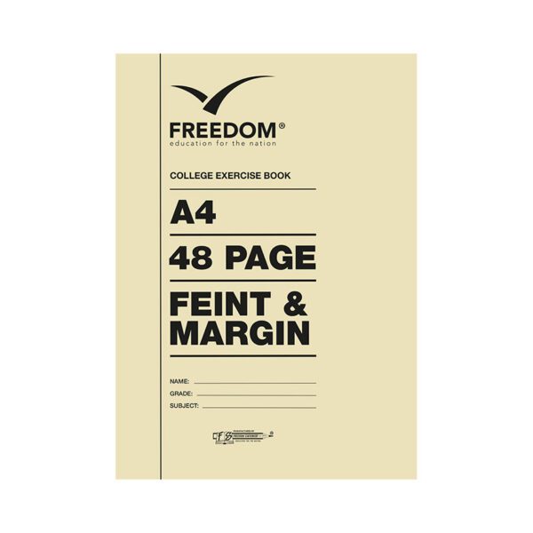 Freedom book college exercise a4 sc 48pg f/m