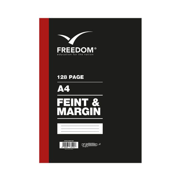 Freedom book counter a4 128pg f/m