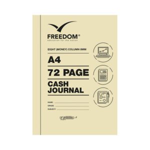 Freedom book account sc a4 72pg cash