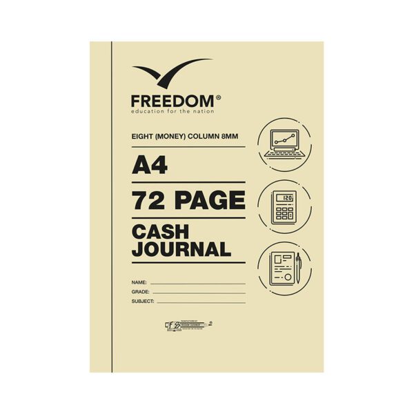 Freedom book account sc a4 72pg cash