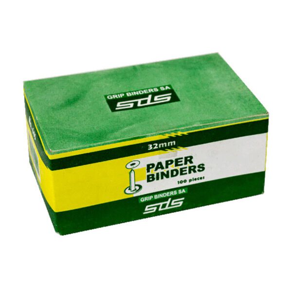 Sds paper-binder silver 32mm