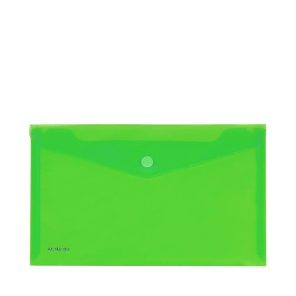 Marlin document envelope button a4 green