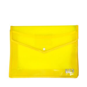 Marlin document envelope button a4 yellow