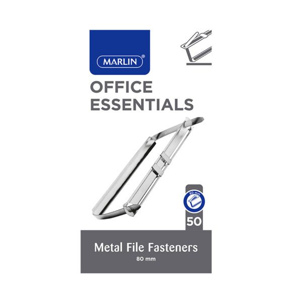 Marlin file fasteners metal 50pk