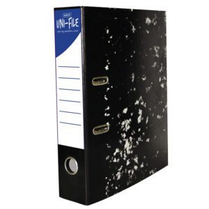 Marlin file lever arch a4 board 70mm rado black