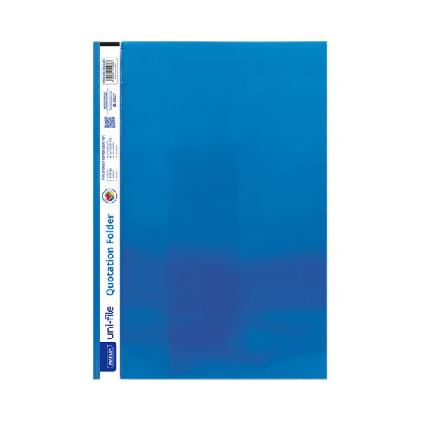 Marlin folder quotation pp a4 blue