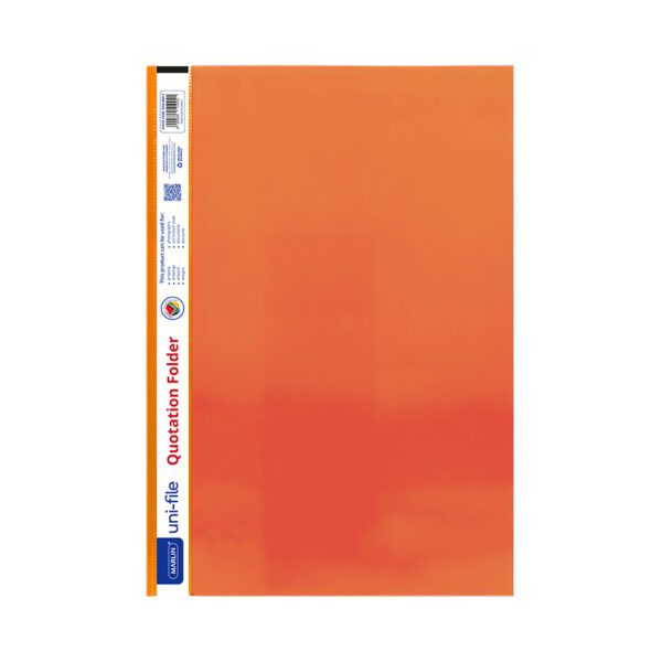 Marlin folder quotation pp a4 orange