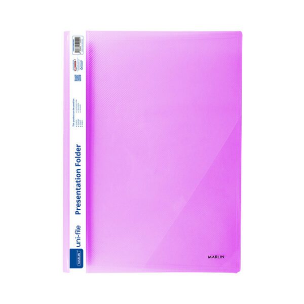 Marlin folder portfolio pvc a4 asst