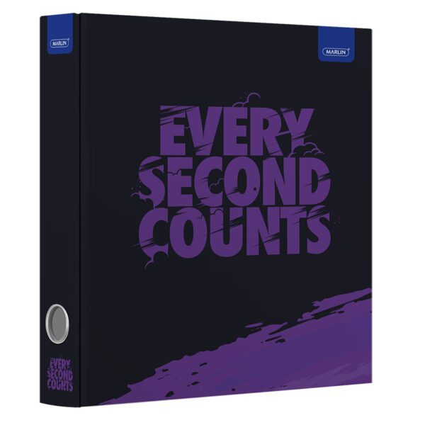 Marlin file r/binder a4 board 2o 25mm asst designs