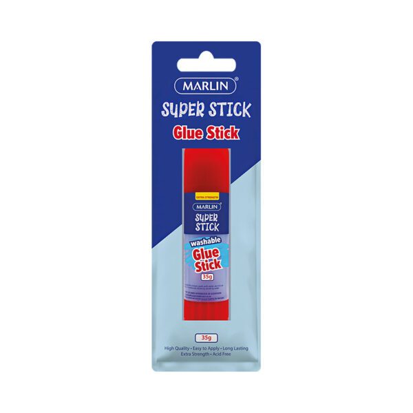 Marlin adhesive glue stick 35g crd